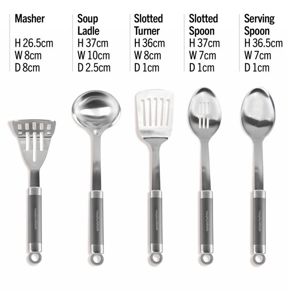 Morphy Richards 5 Piece Utensil Set & Reviews Wayfair.co.uk